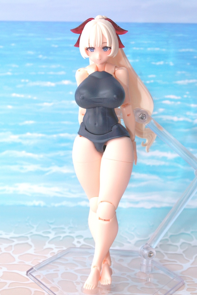 メガミデバイスBlock1.5L対応 旧スクール水着ボディVer.2 (太い下半身接続用)