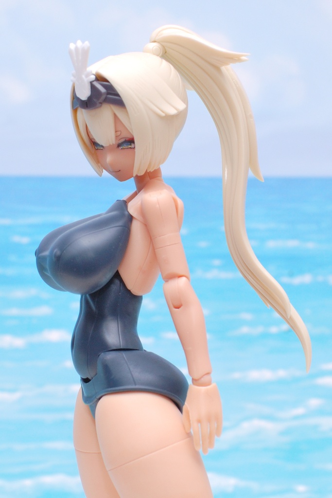 メガミデバイスBlock1.5対応 旧スクール水着ボディVer.2 (太い下半身接続用)