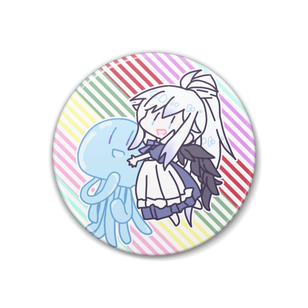 ガム缶バッジ！