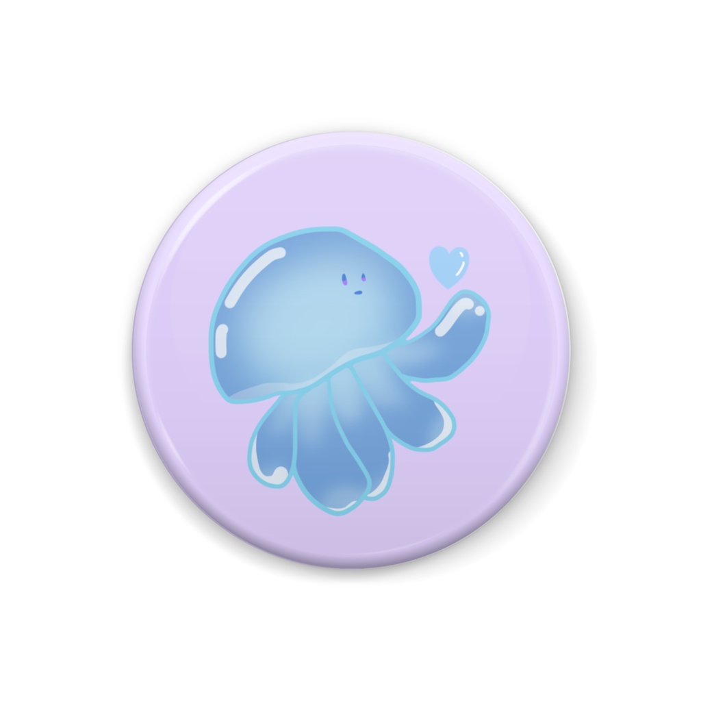 くらげちゃん缶バッジ！