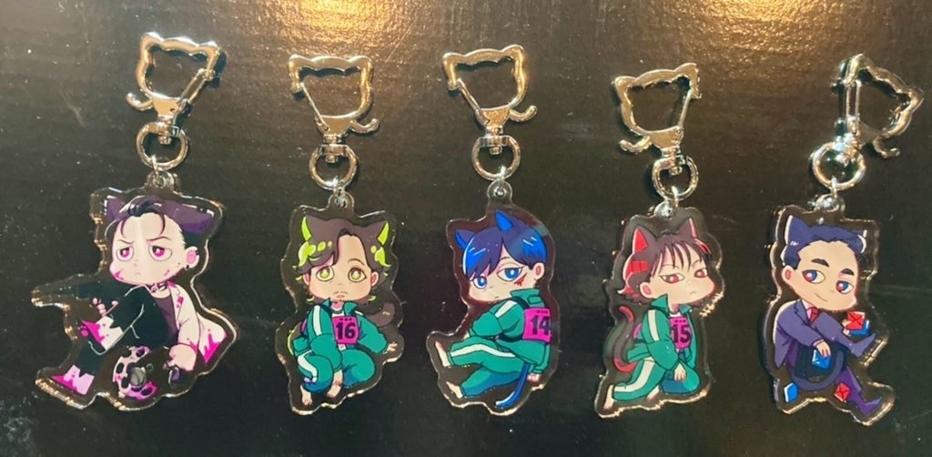 アクリルキーホルダー