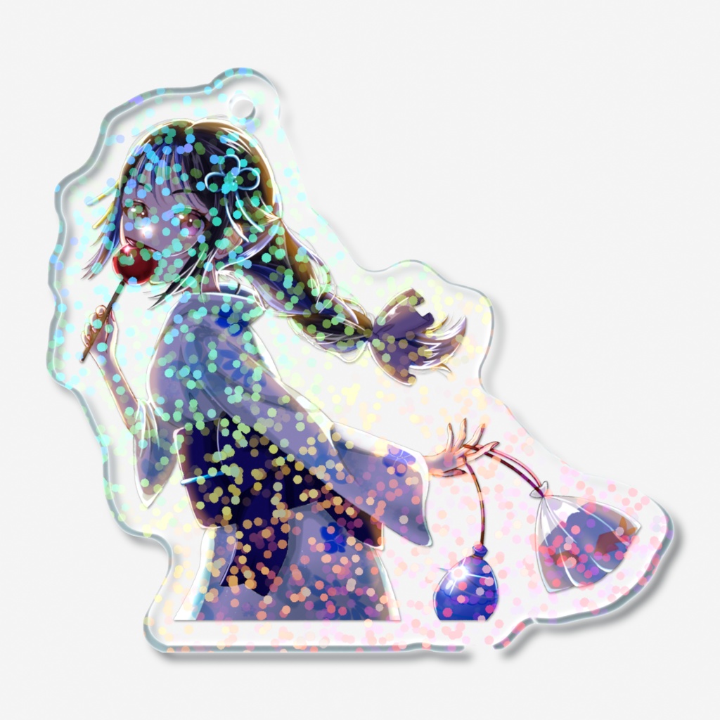 浴衣 アクリルキーホルダー