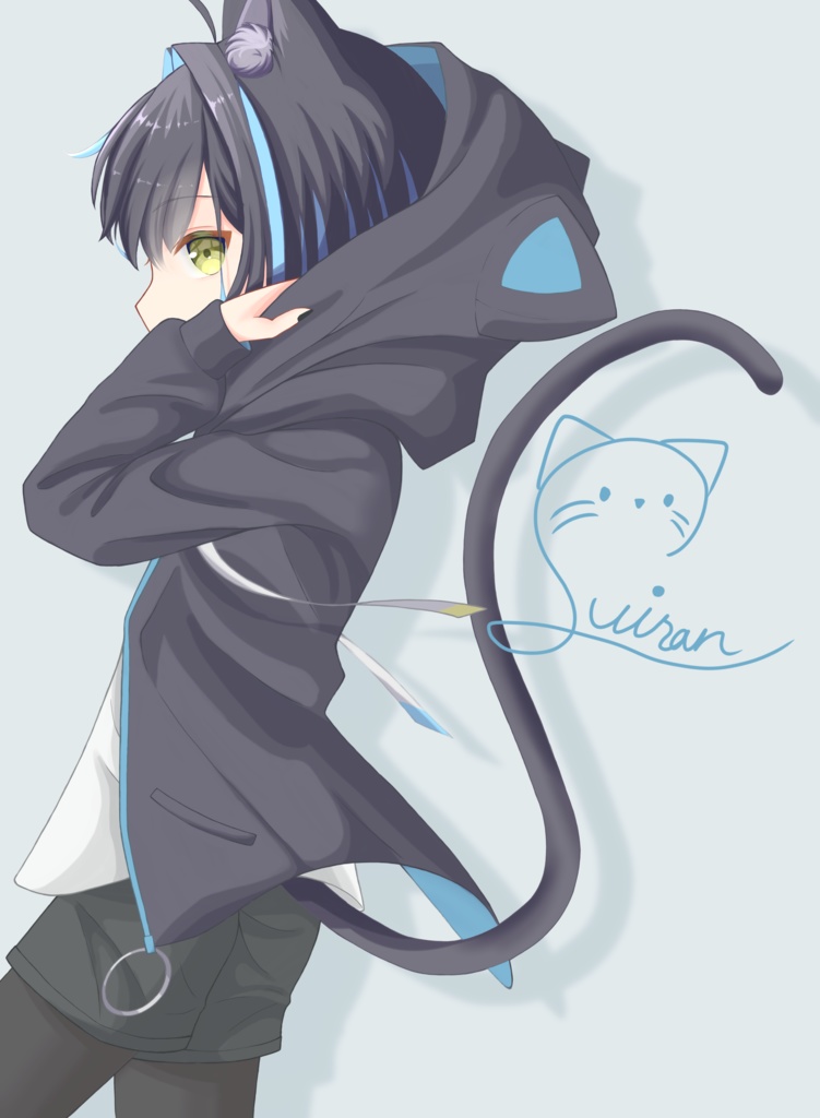 スイラン 色紙