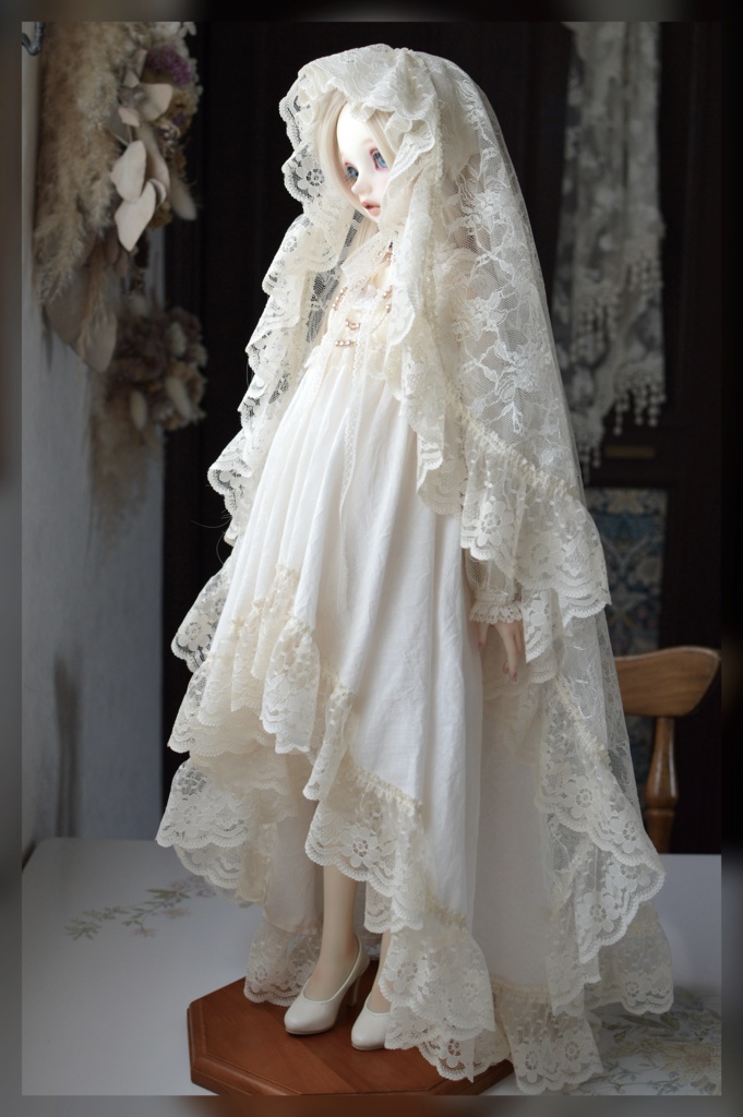 【LUNA】ネグリジェドレスセット SD~SDGrサイズ