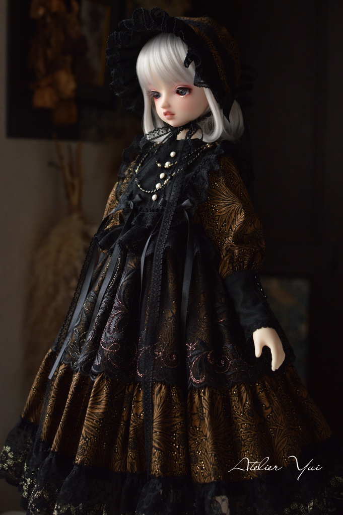 SD女の子サイズ autumn leaves ドレスセット