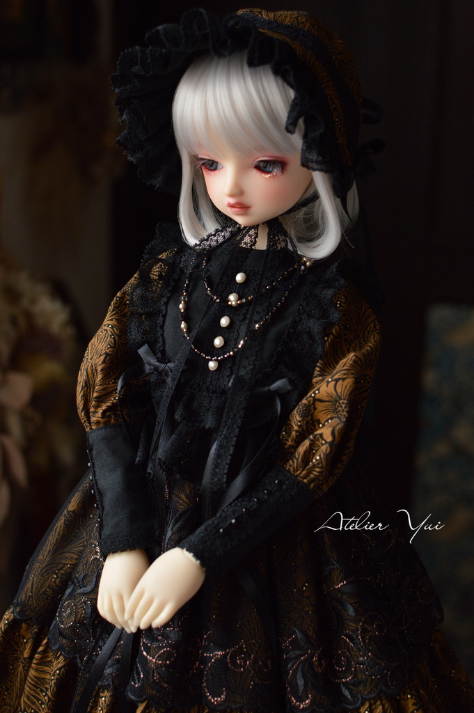 SD女の子サイズ autumn leaves ドレスセット