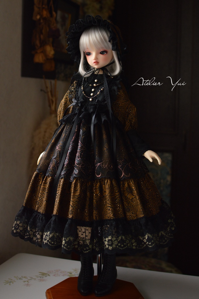 SD女の子サイズ autumn leaves ドレスセット