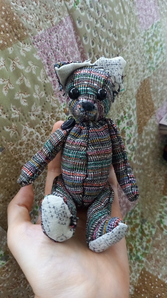 くうかいベア|オレガノ入りぬいぐるみサシェ(香草庵オリジナル)