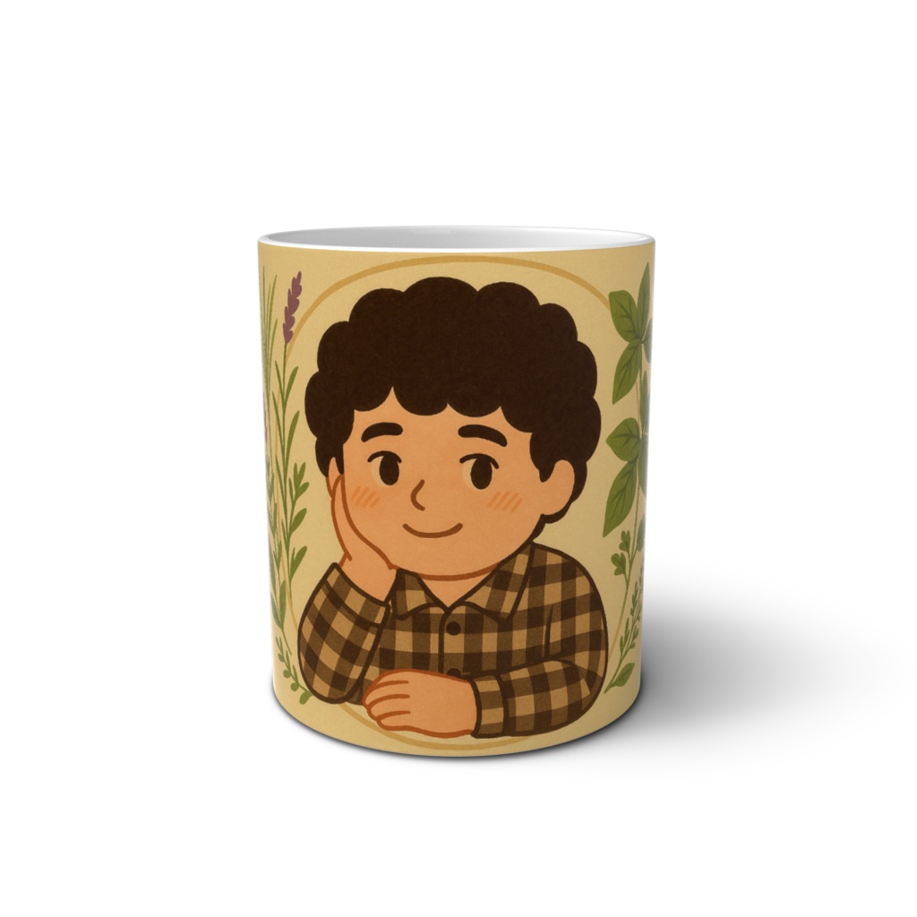 🌿 りゃんシーのマグカップ ~香草庵謹製~ 🌿