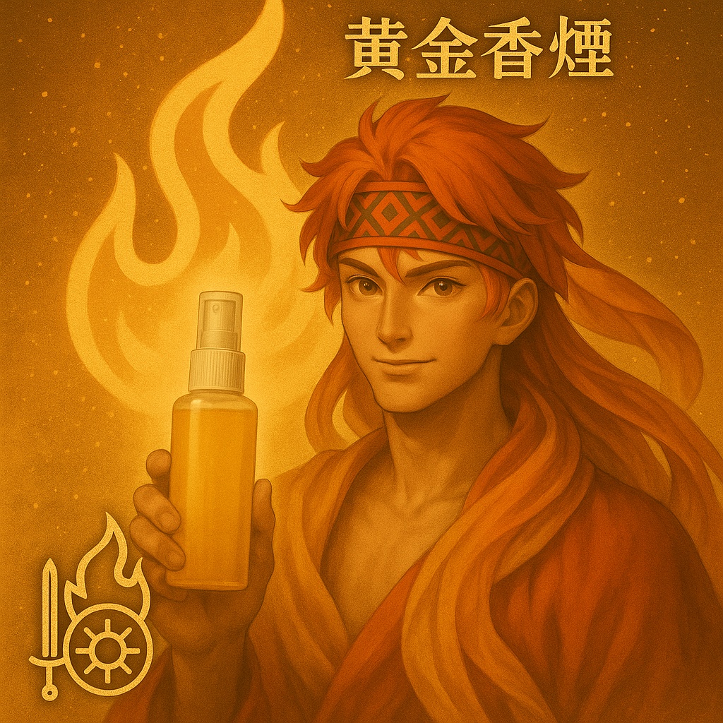 アペ・カムイの黄金香煙(おうごんこうえん)