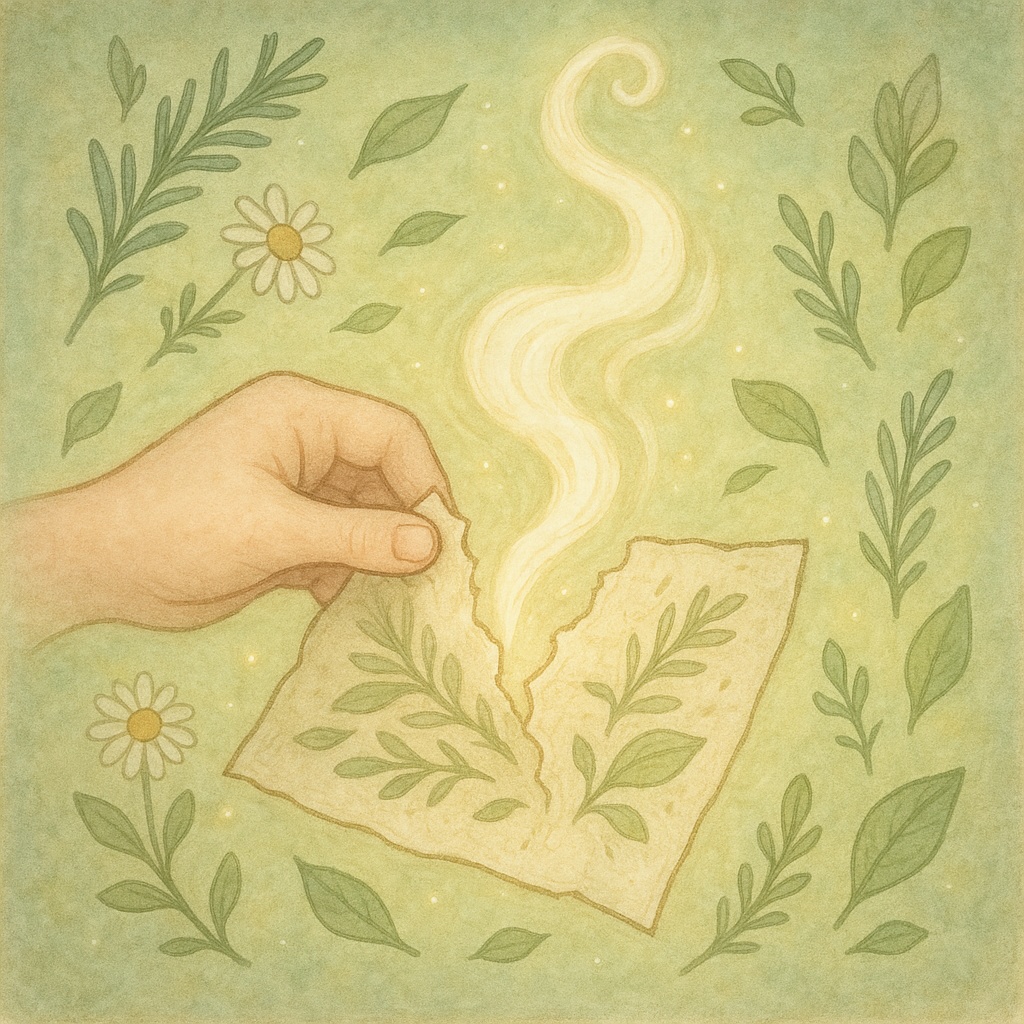 🌿 ピリ香 – Herb Spell Papers（24枚入り）