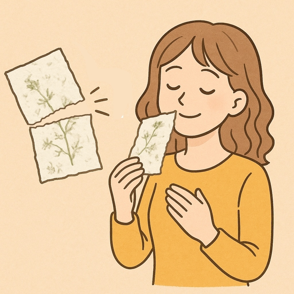 🌿 ピリ香 – Herb Spell Papers(24枚入り)