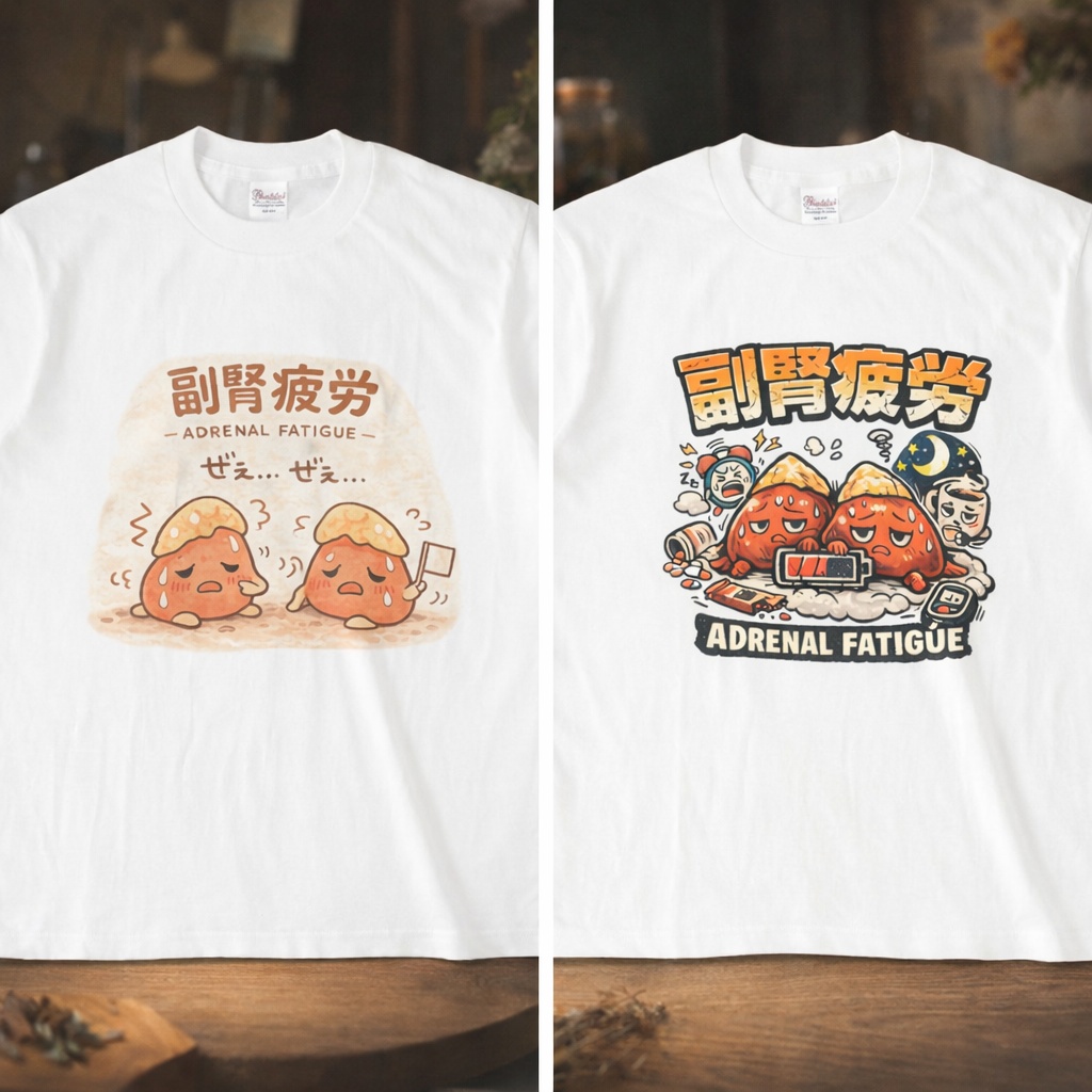 おつかれ副腎Tシャツ