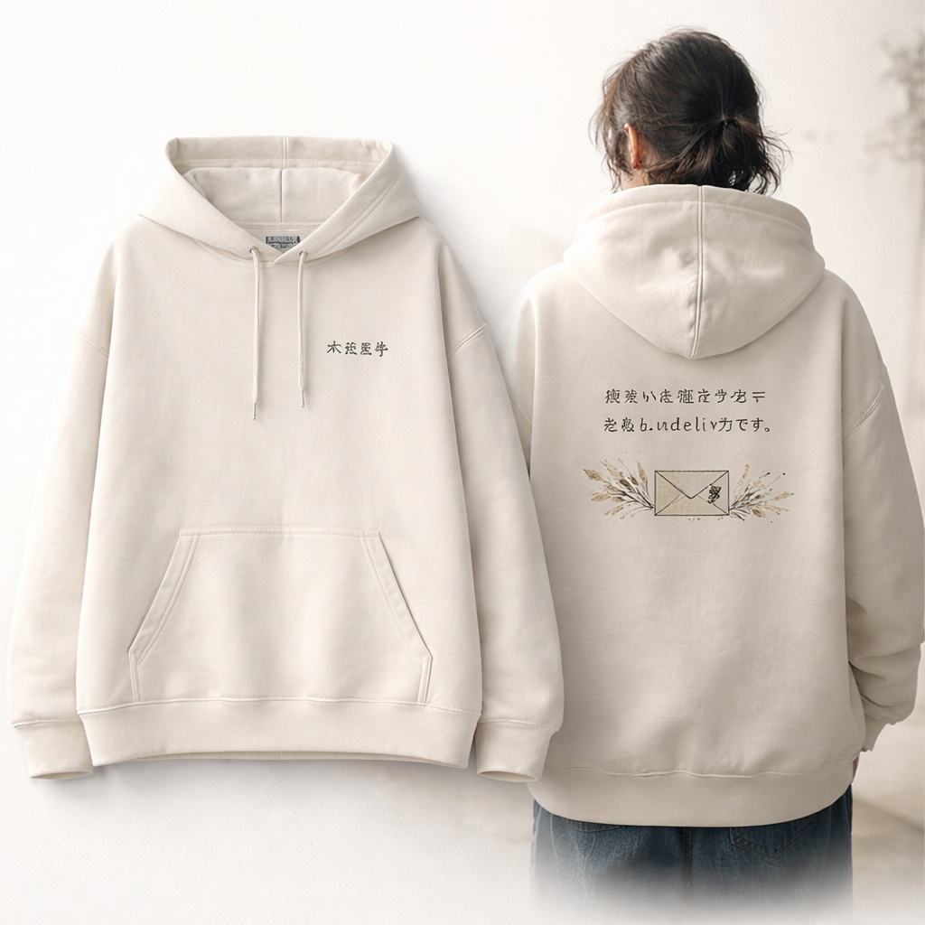 未配達 / Undelivered パーカー(香草庵)