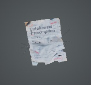 未配達処方箋 - Undelivered Prescription -
