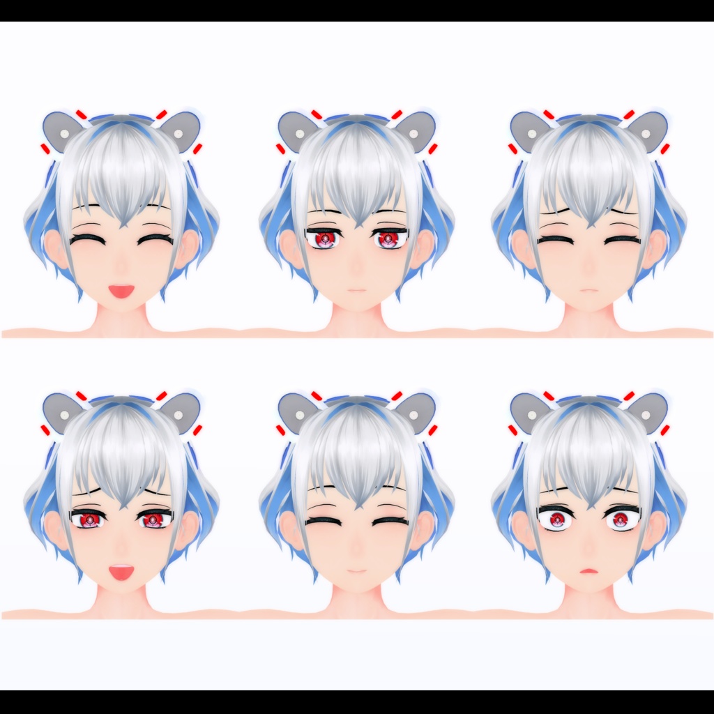 【3Dモデル】人工電霊憑依-火鼠-