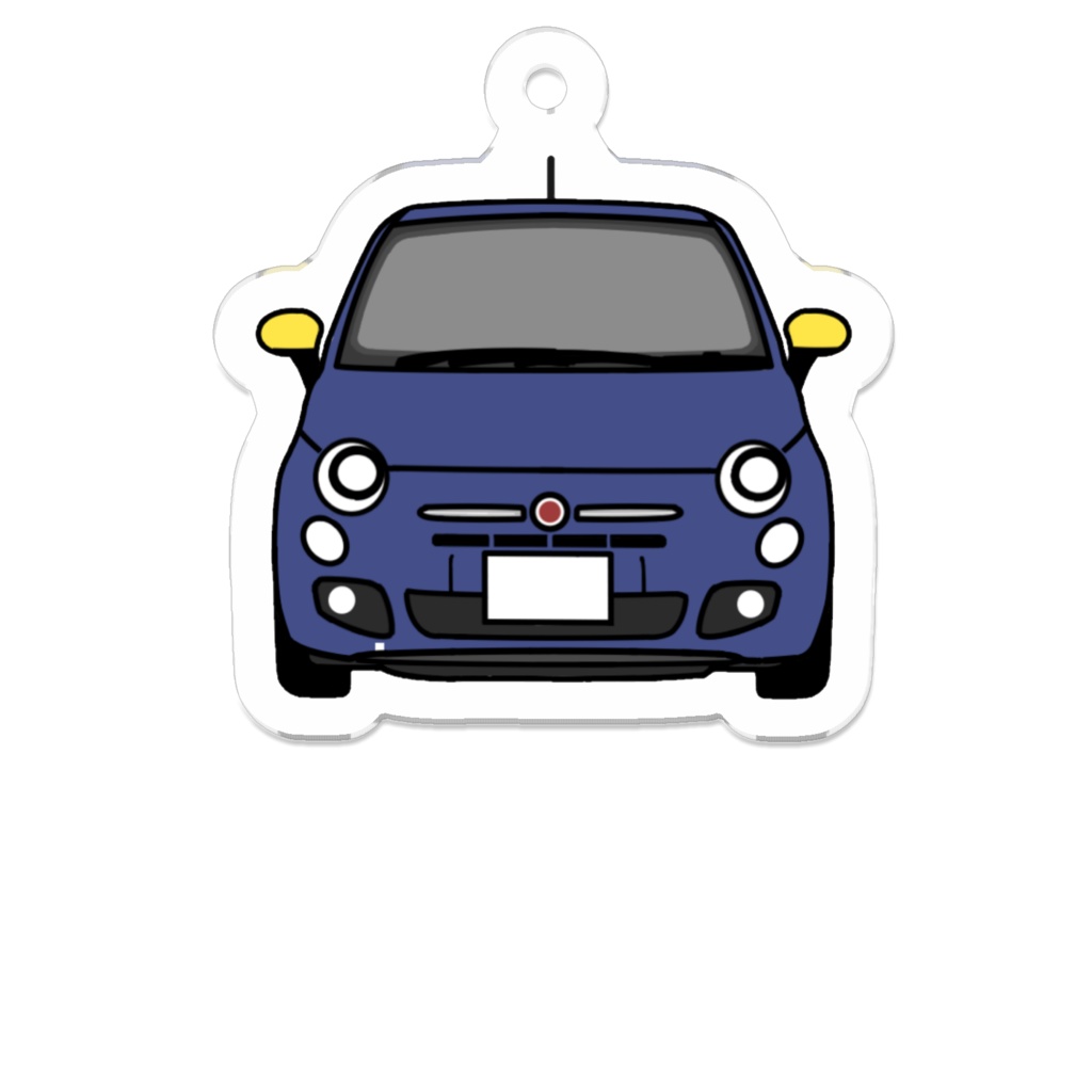 前期Sブルーグレー×黄色ミラー