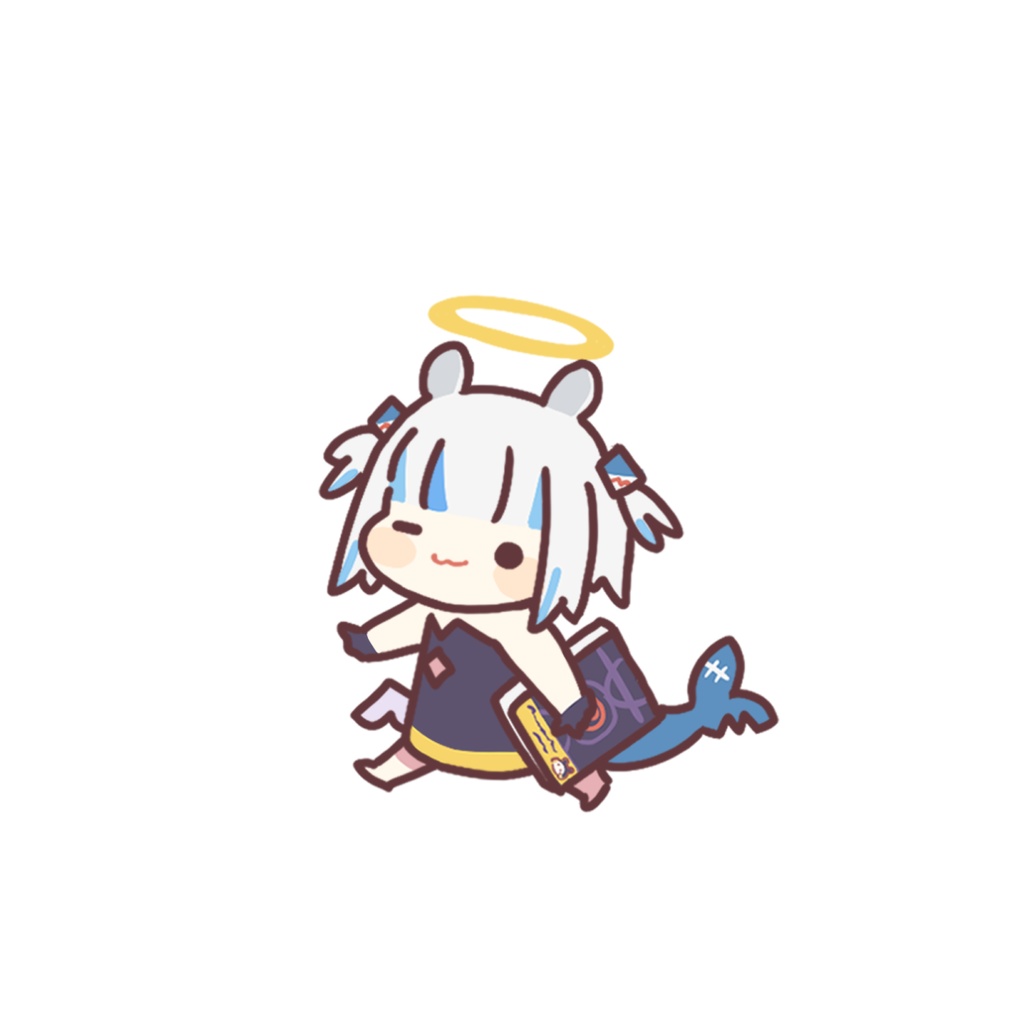 gura key chain【ina】🦈🐙
