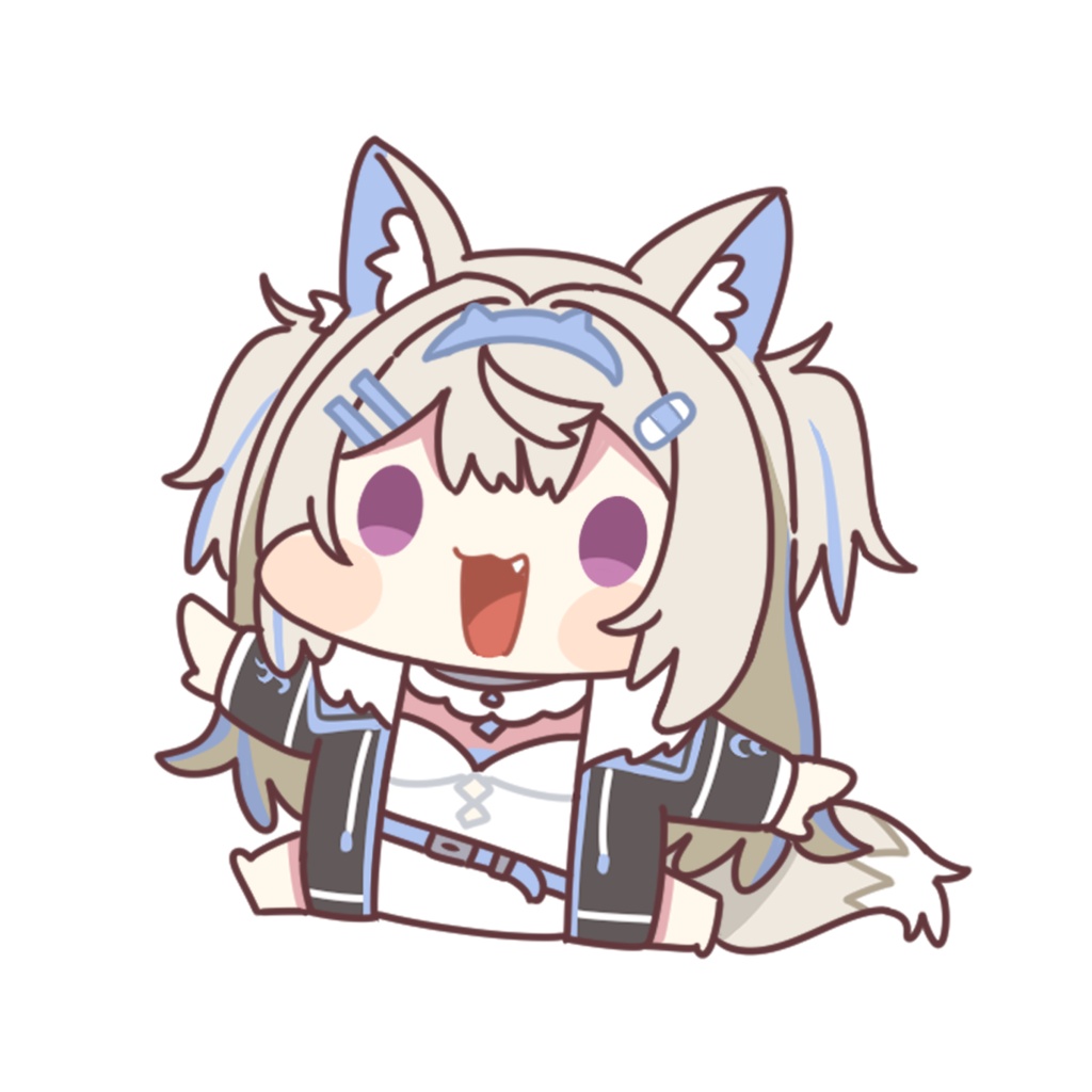 Fuwawa key chain🐾