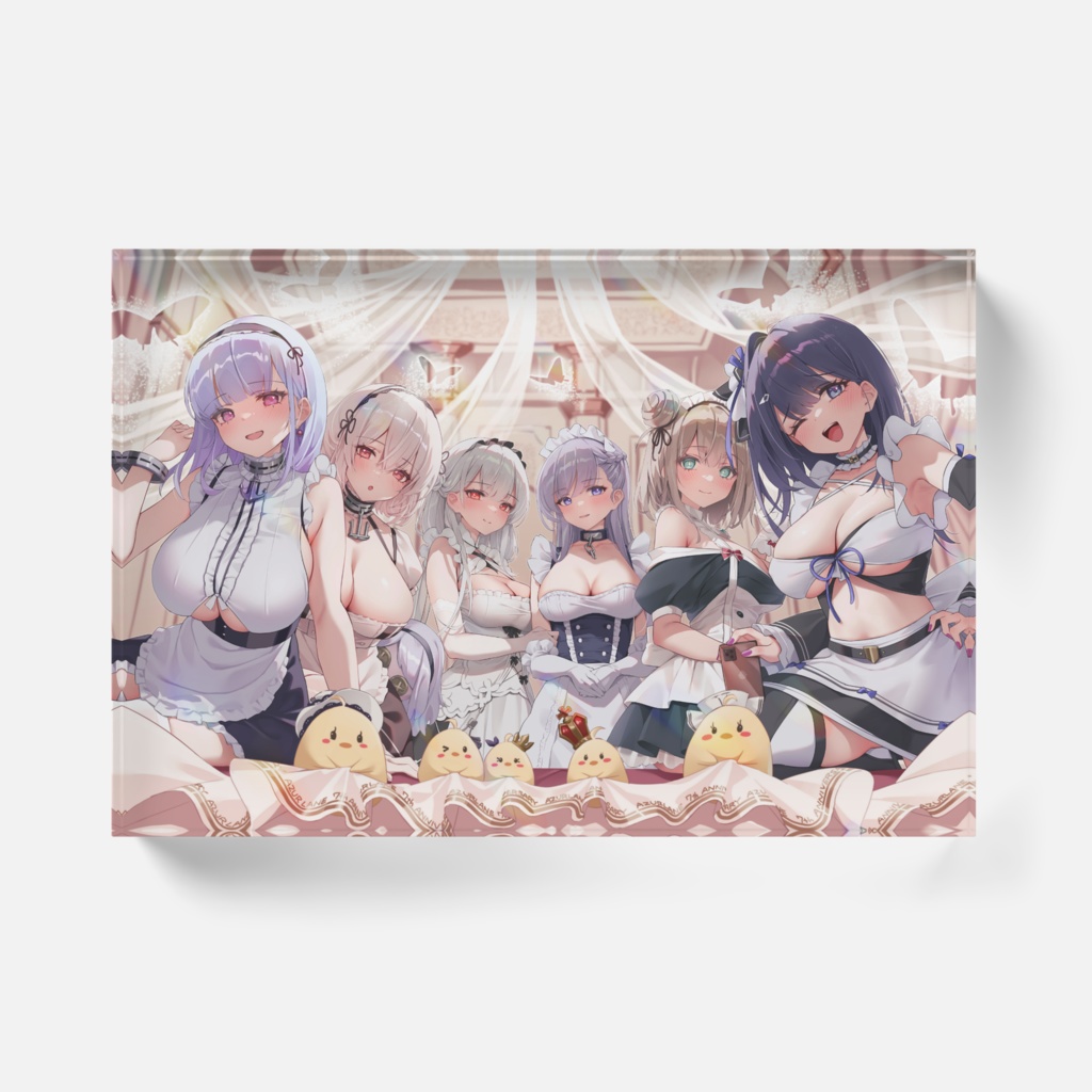 アズールレーン7周年記念イラスト アクリルブロック