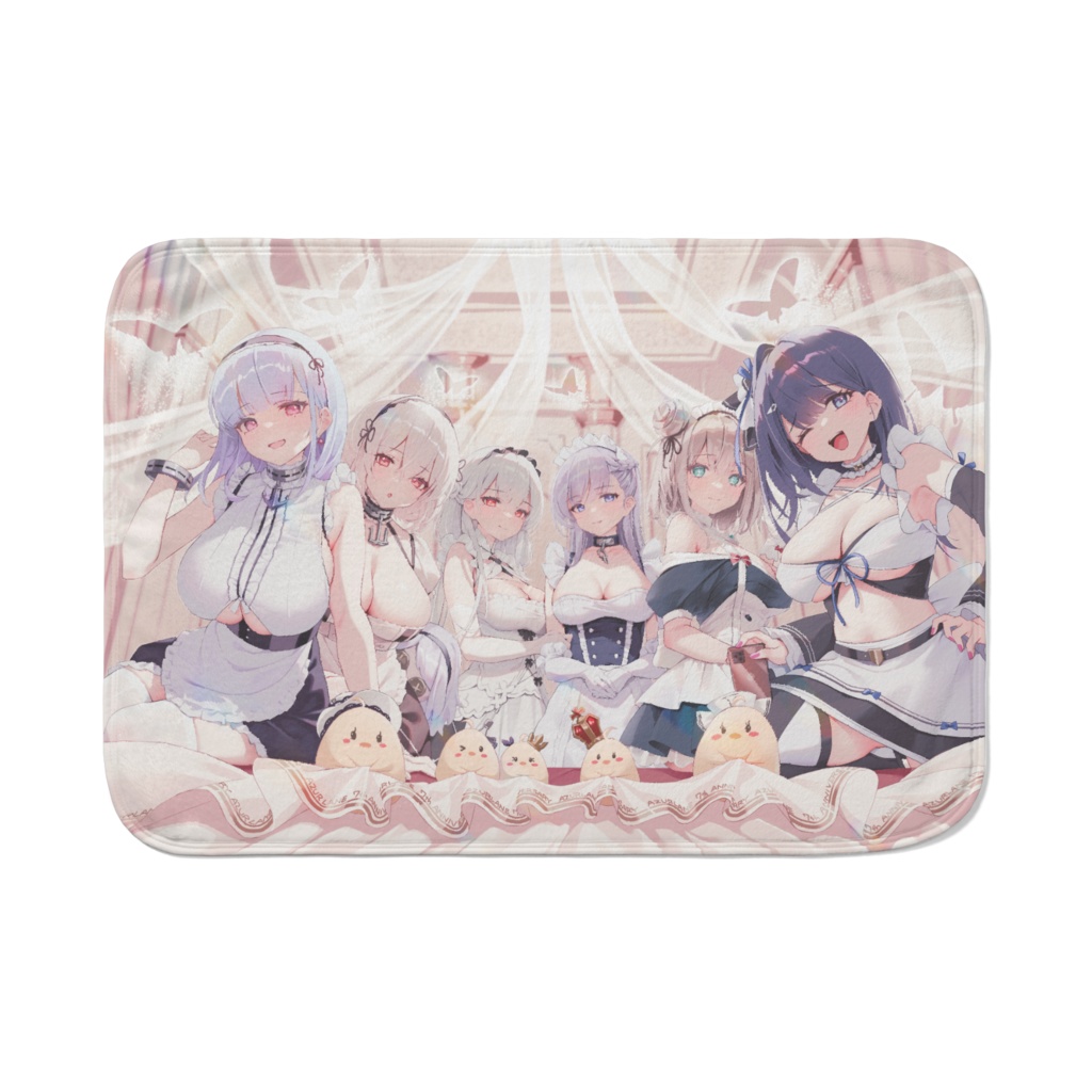 アズールレーン7周年記念イラスト ブランケット
