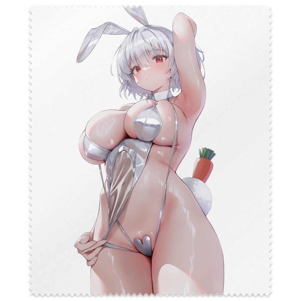 バニーガールシリアス② メガネ拭き