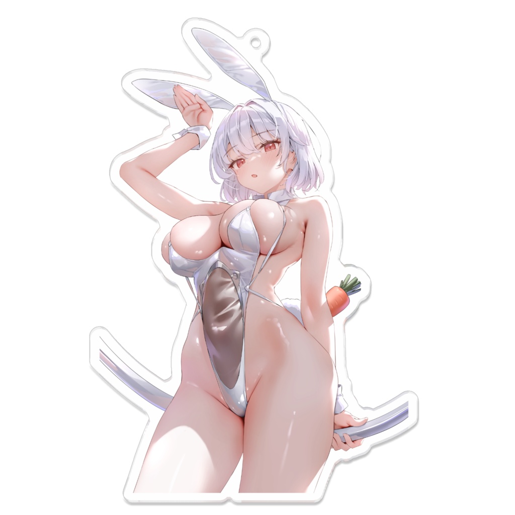 バニーガールシリアス　アクリルキーホルダー②