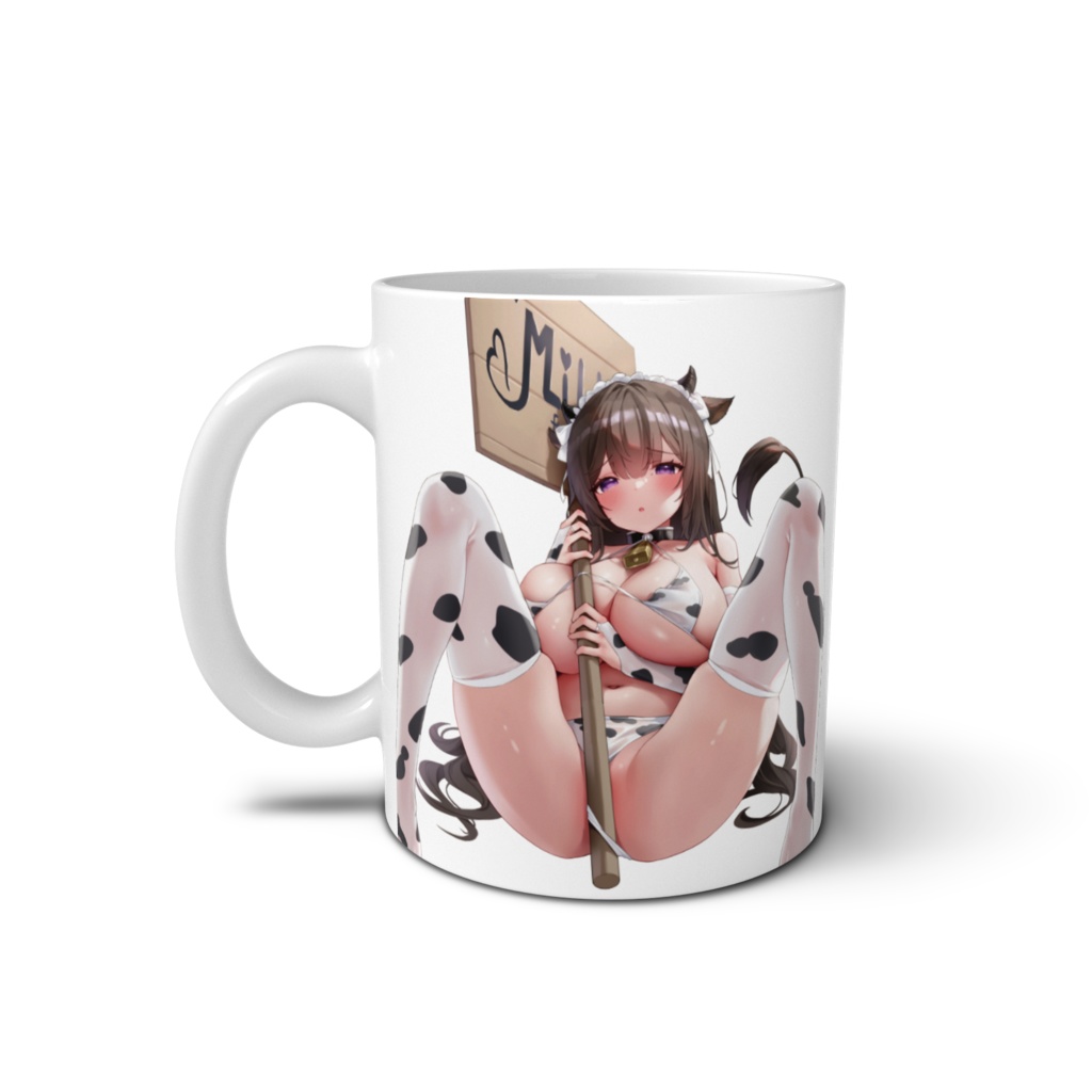 牛柄ビキニ樫野 マグカップ