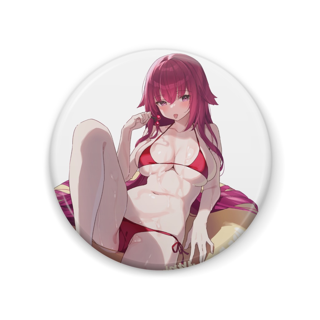 水着千歳 缶バッジ