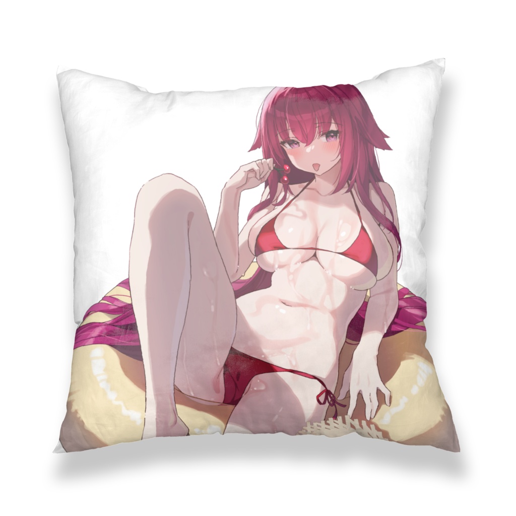 水着千代田&水着千歳 クッションカバー(両面プリント)