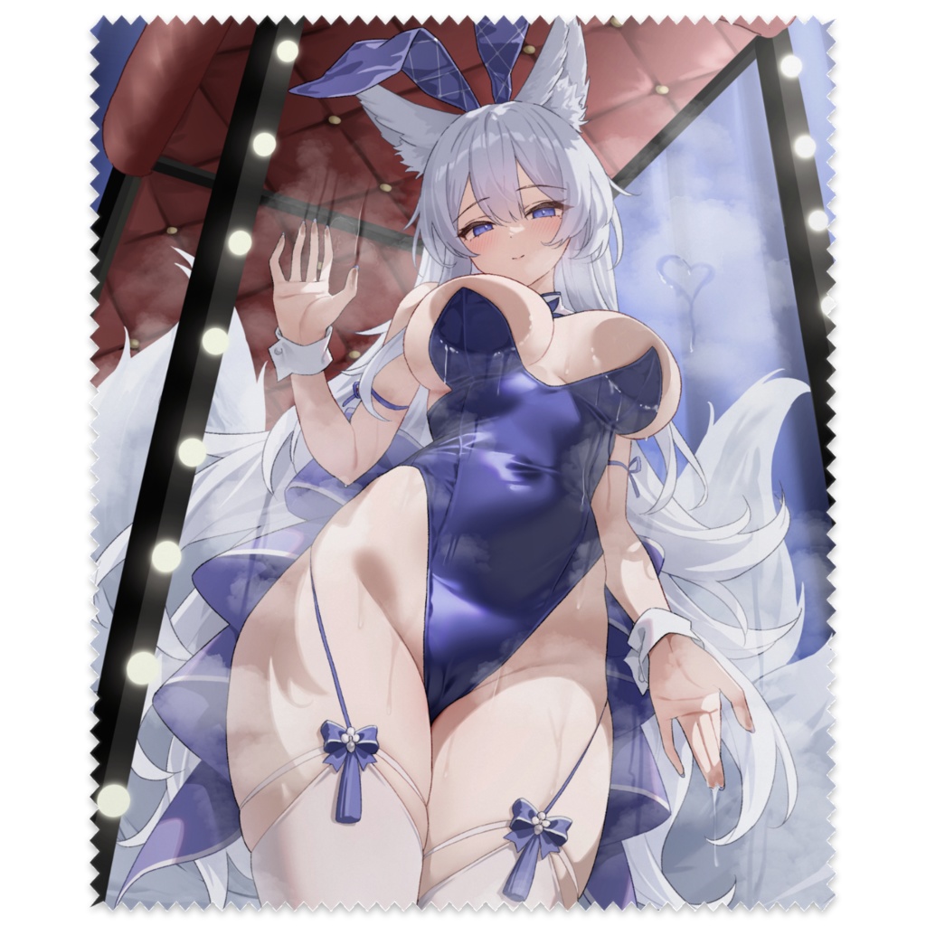 バニーガール信濃　メガネ拭き