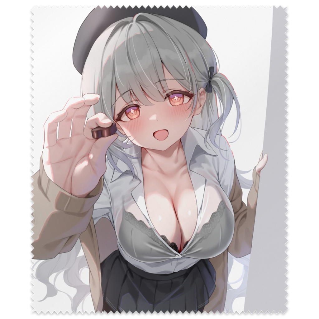 制服シラ メガネ拭き