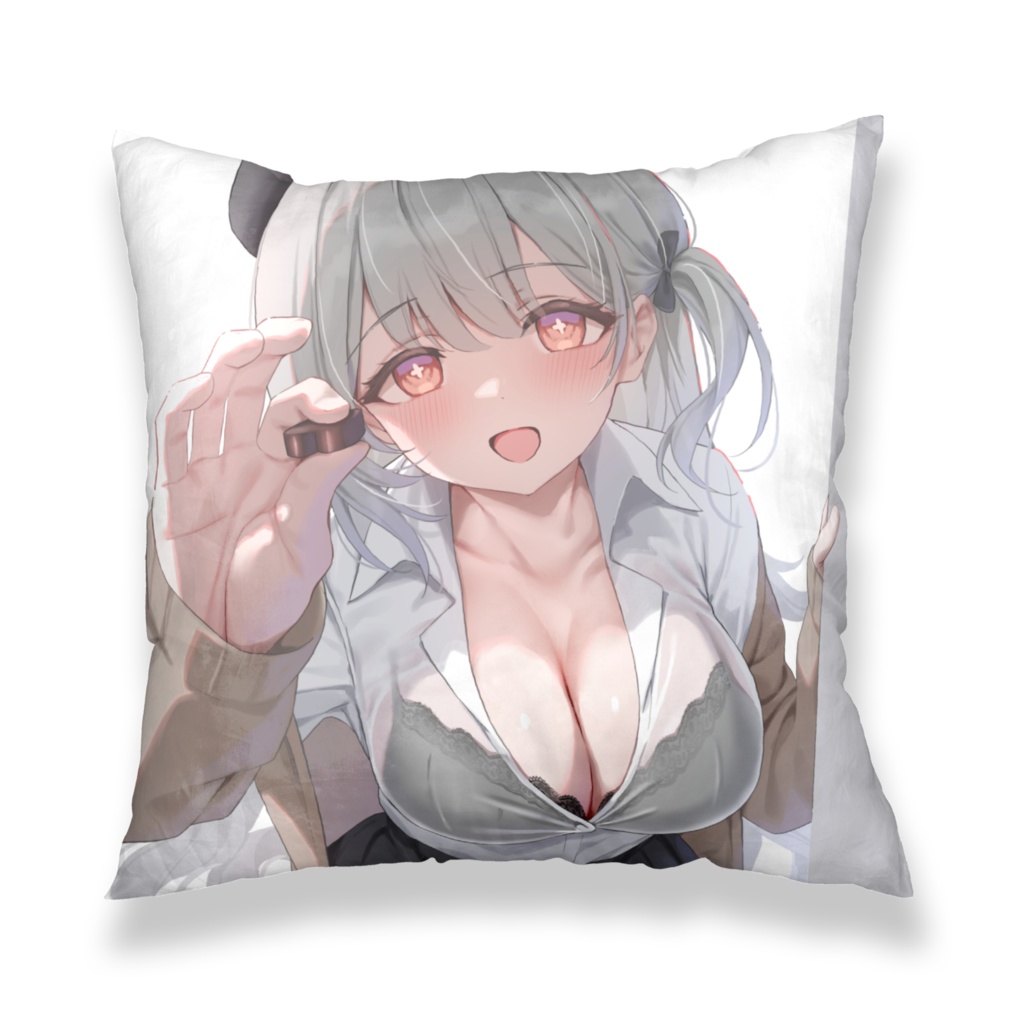 シラ(ジャッジメント&制服) クッションカバー(両面プリント)