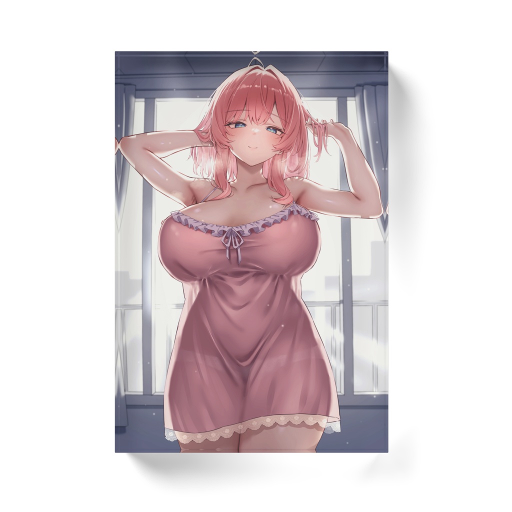 カザン アクリルブロック(ホワイト・クリア)