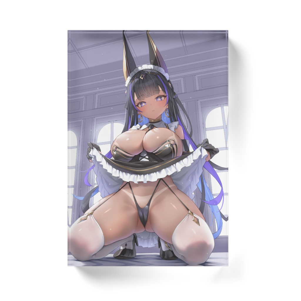 クレオパトラ アクリルブロック(ホワイト・クリア)