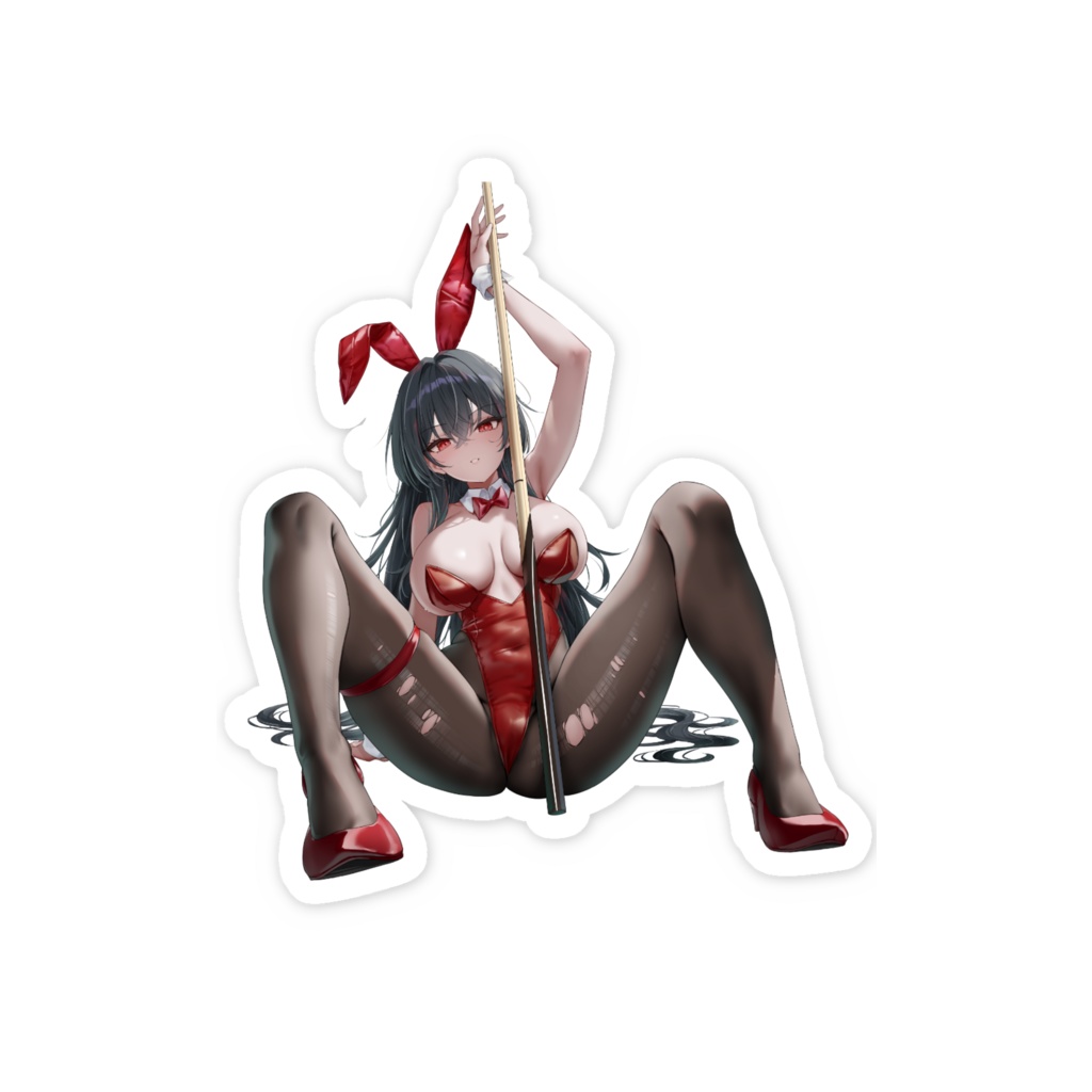バニーガール大鳳 スマホステッカー①