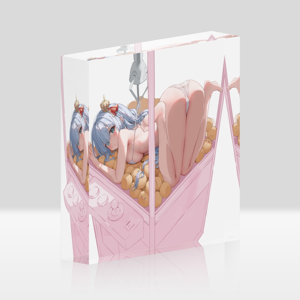 ジェーナス① アクリルブロック(ホワイト・クリア)