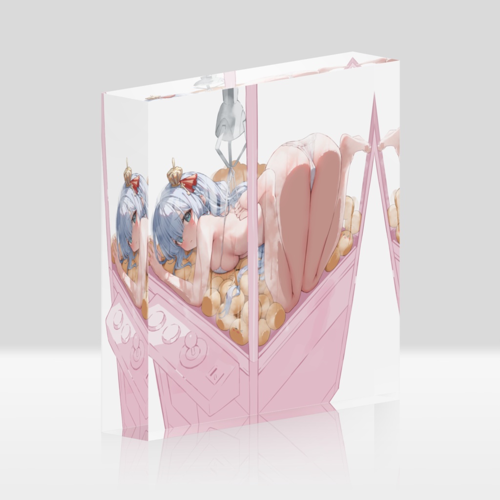 ジェーナス② アクリルブロック(ホワイト・クリア)