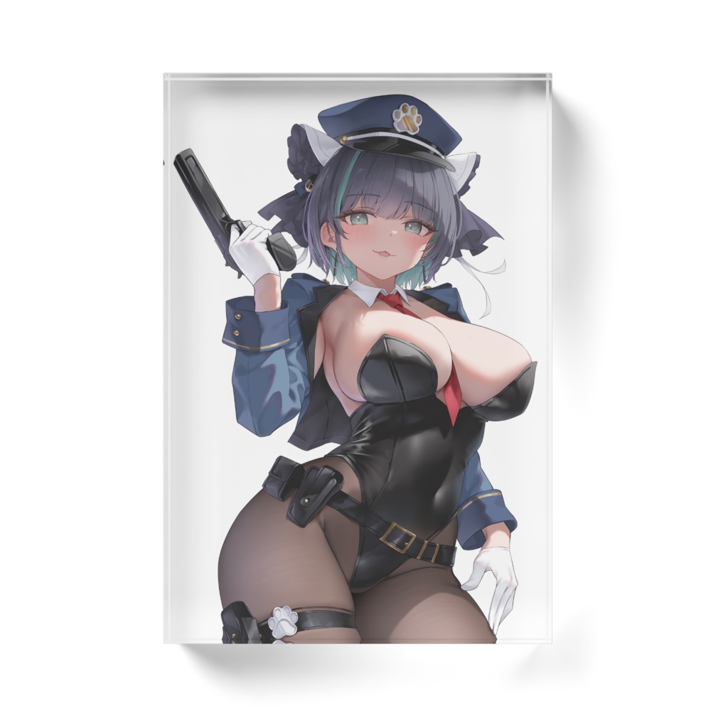 チェシャー　アクリルブロック