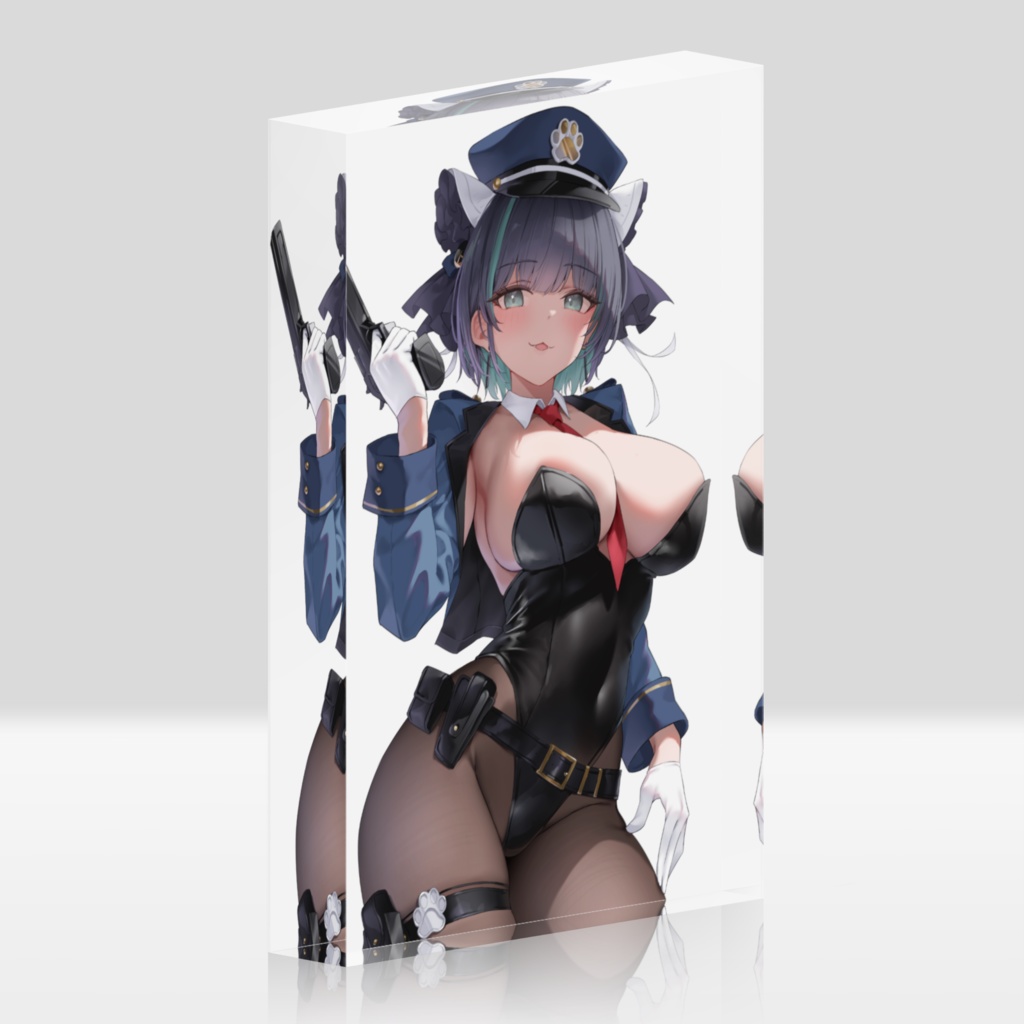 チェシャー アクリルブロック