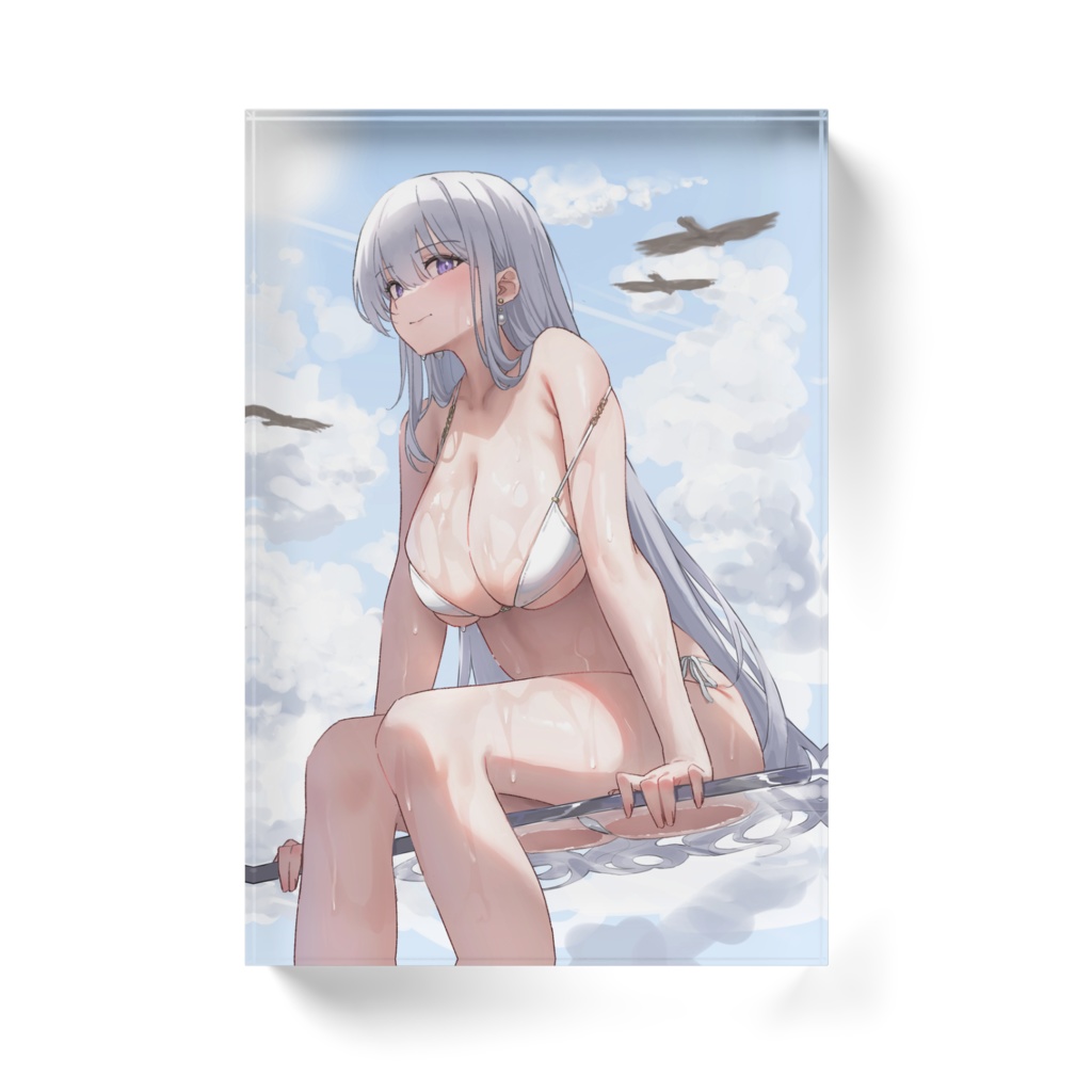 水着エンタープライズ アクリルブロック