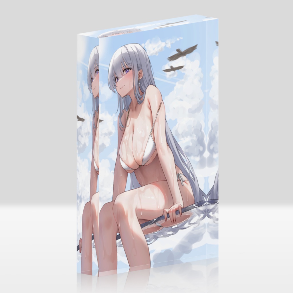 水着エンタープライズ アクリルブロック