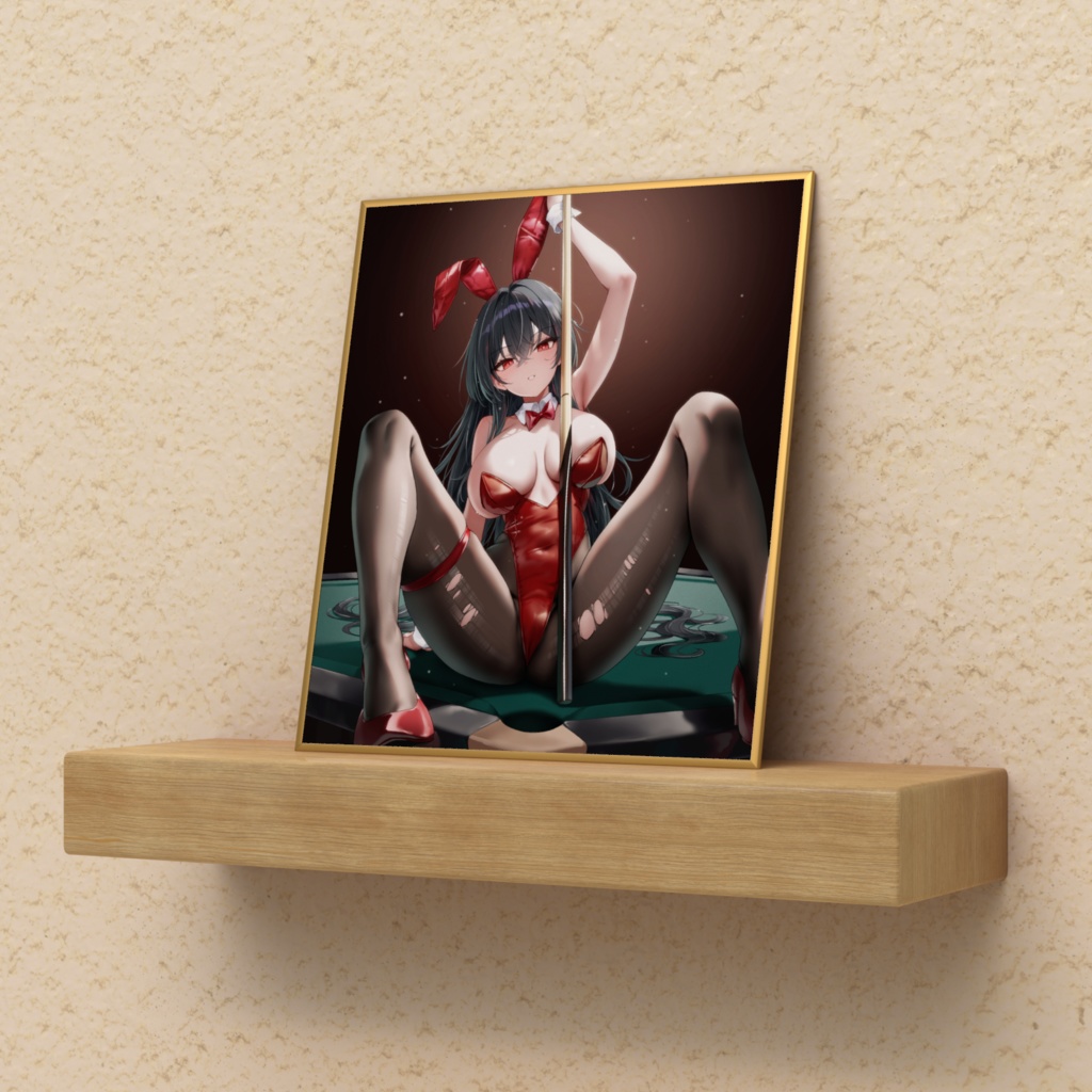 バニーガール大鳳 ミニ色紙