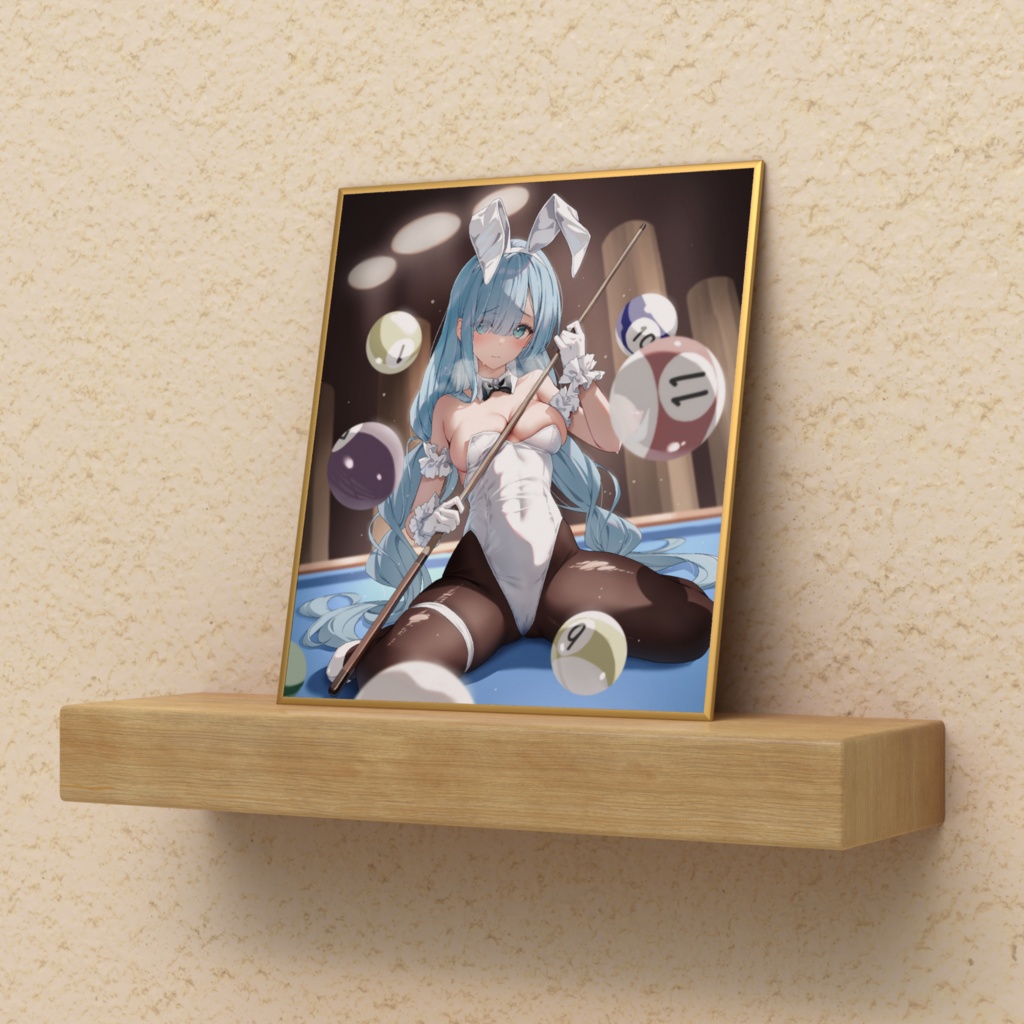 バニーガールジェーナス ミニ色紙