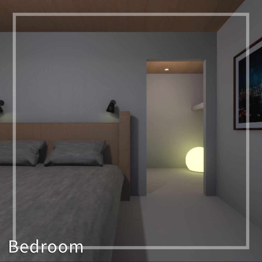 【VRchat・ワールド配布】Modern × GamingRoom ゲーミングルーム