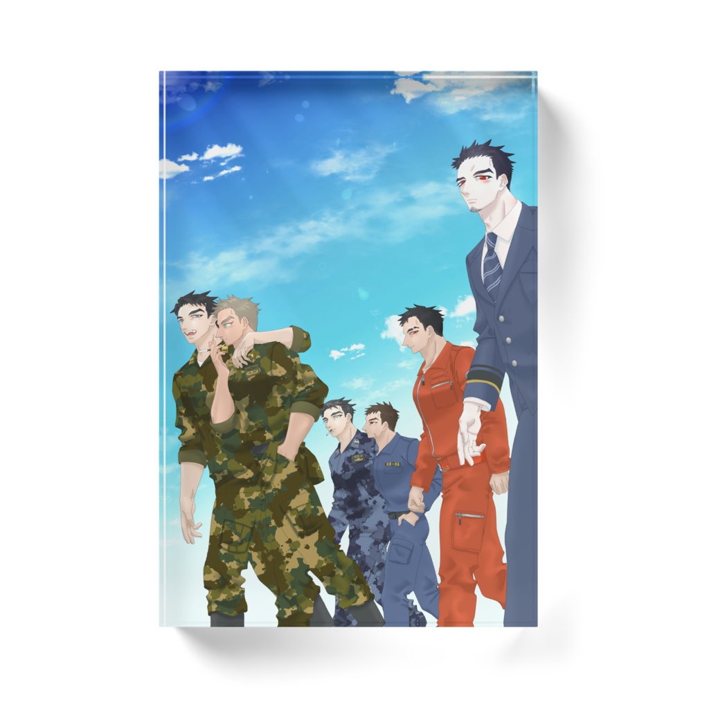 【Maid in Love】KOMUIN組アクリルブロック