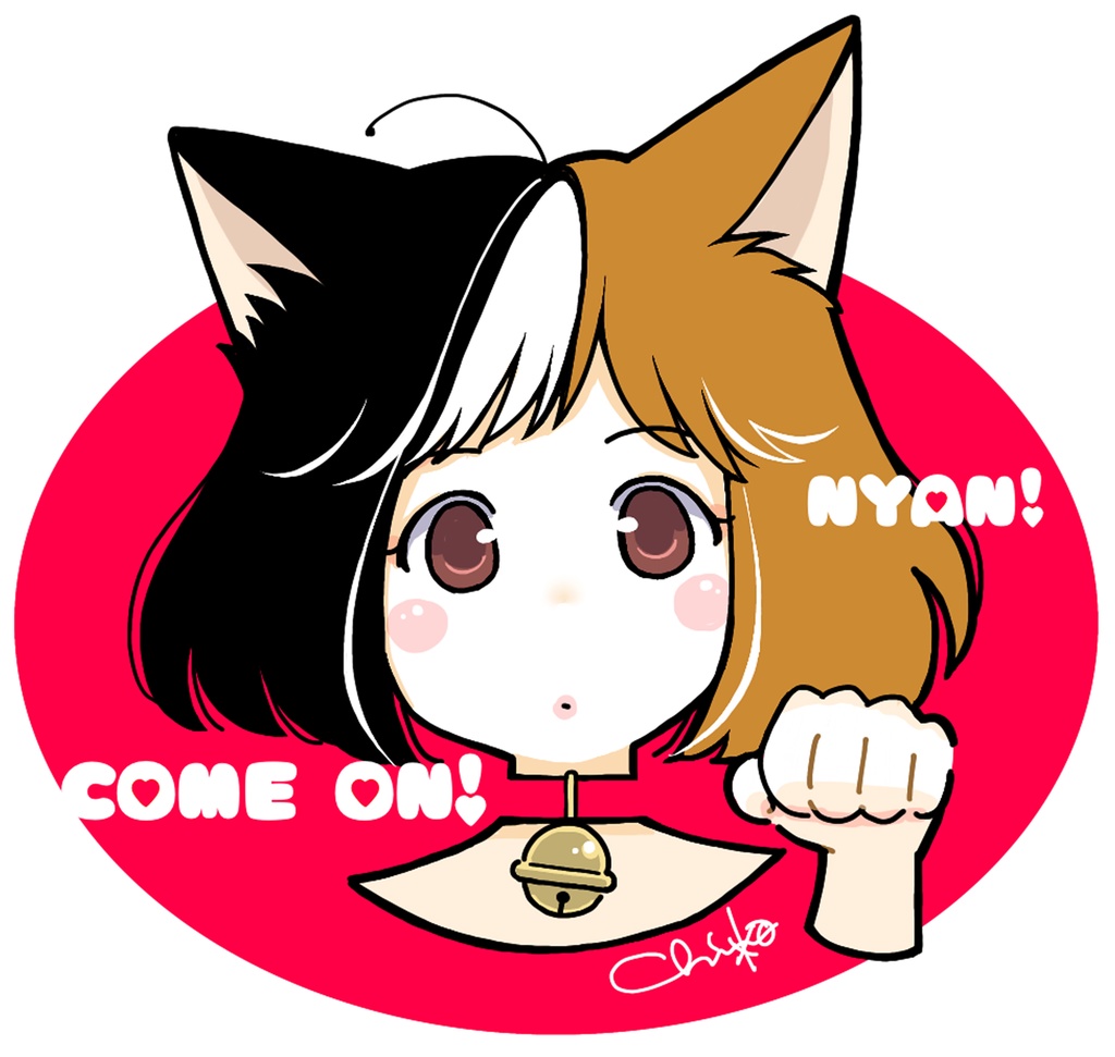 三毛猫耳girl エコ