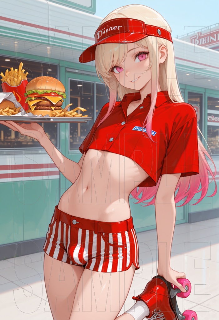 ブロッサム 男の娘イラスト集 (AI generated by WAI-illustrious-SDXL)