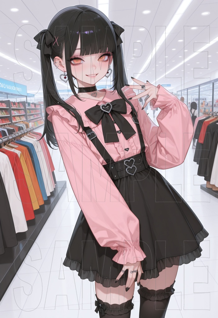 ブロッサム 男の娘イラスト集 (AI generated by WAI-illustrious-SDXL)