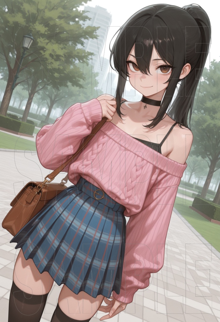 ブロッサム 男の娘イラスト集 (AI generated by WAI-illustrious-SDXL)